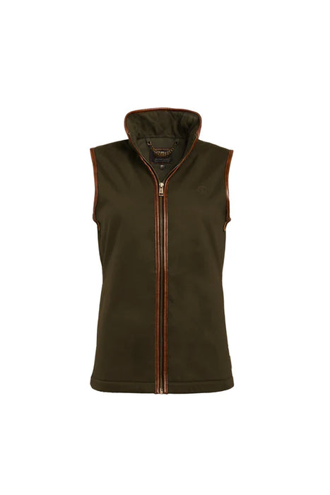 (Holland Cooper) Country Fleece Gilet - Khaki (Women's)