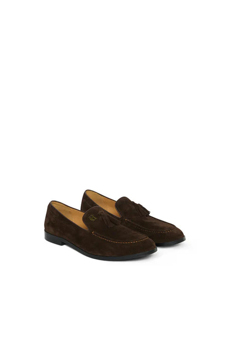 (Holland Cooper) Suede Tassel Loafer (Men's)