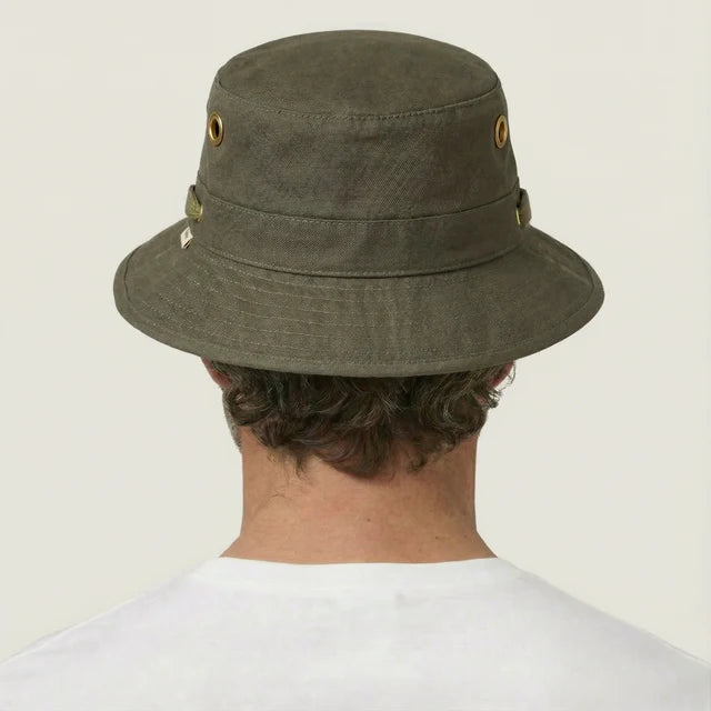 (Tilley) Iconic T1  Bucket Hat - Olive (Unisex)
