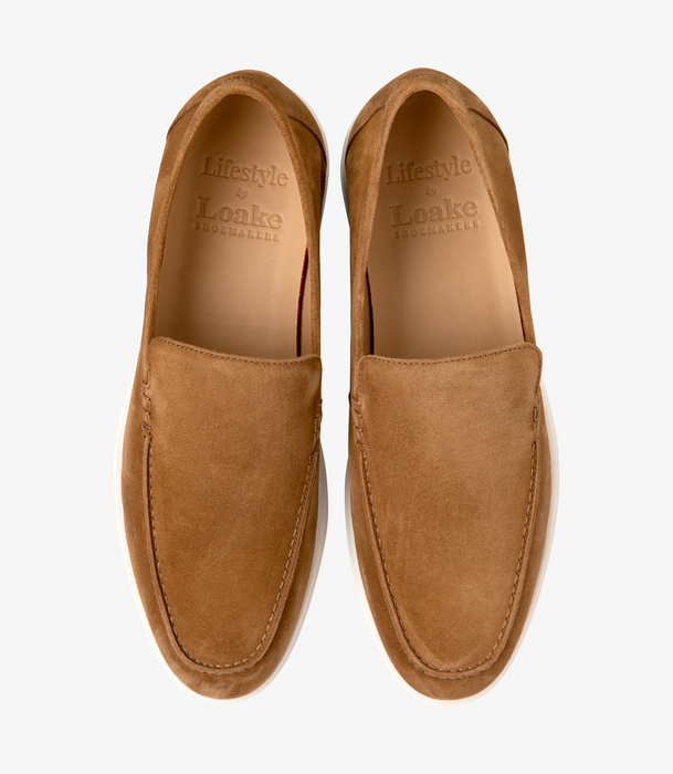 (Loake) Tuscany Suede Loafer (Men's)