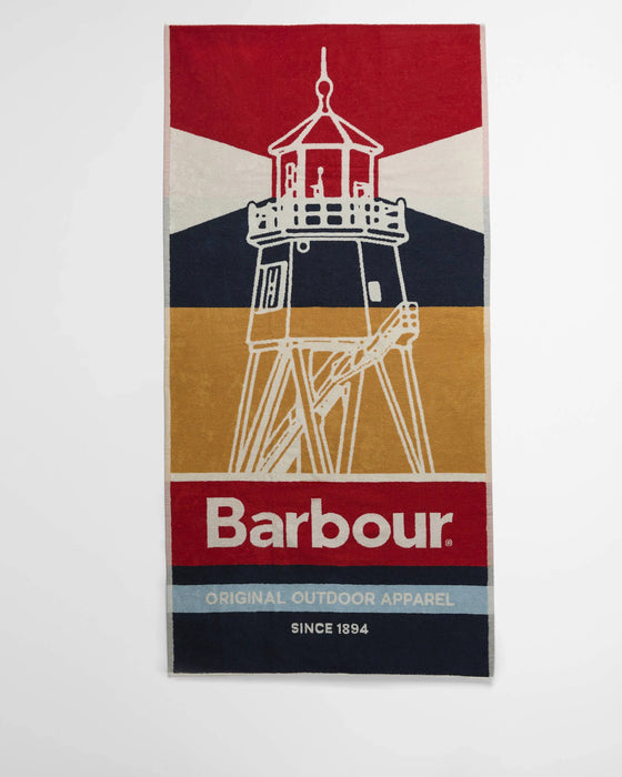 (Barbour) Archive Beach Towel - Barbobur Beacon (Unisex)