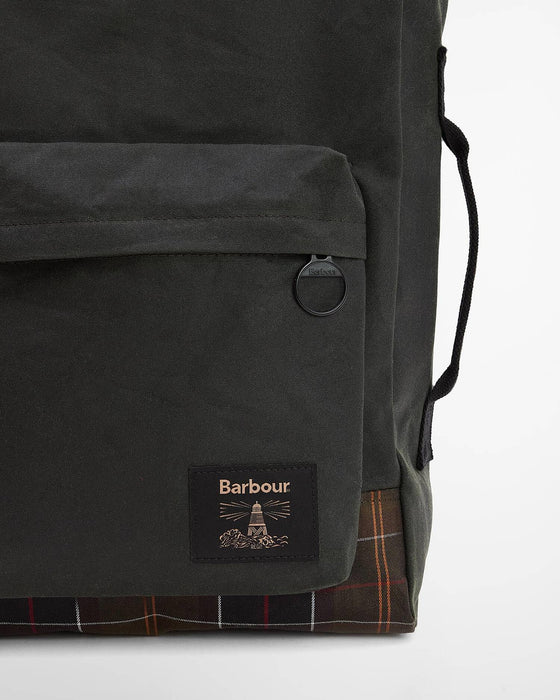 (Barbour) Field Wax Backpack - Sage Classic (Men's)