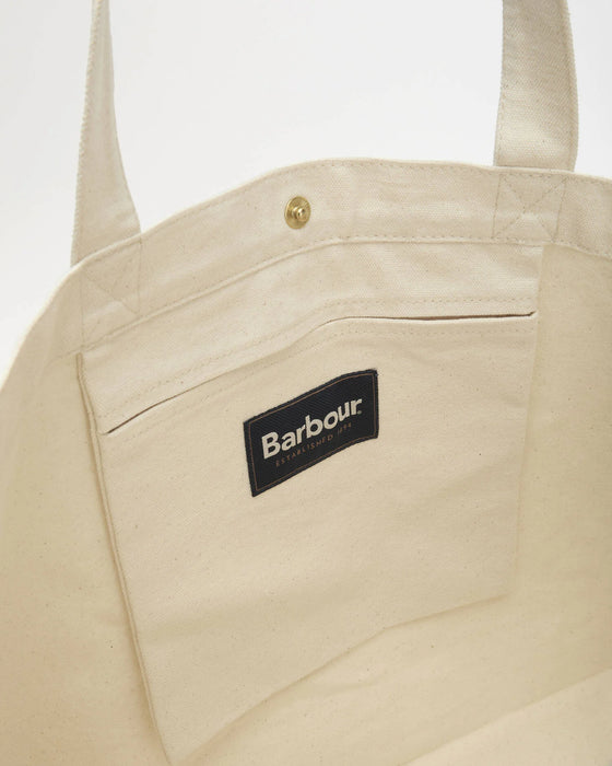 (Babrour) Script Tote Bag - Red Logo (Unisex)
