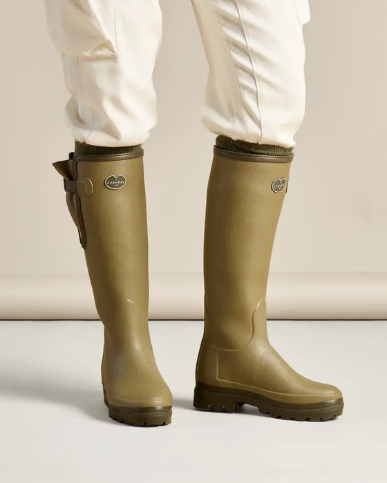(Le Chameau) Vierzonord Neoprene Lined Wellington Boots (Women's)