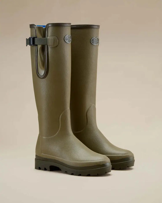 (Le Chameau) Vierzonord Neoprene Lined Wellington Boots (Women's)