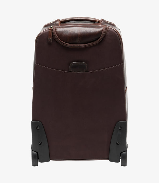 (Loake) Paris Leather Wheeled Suitcase (Unisex)