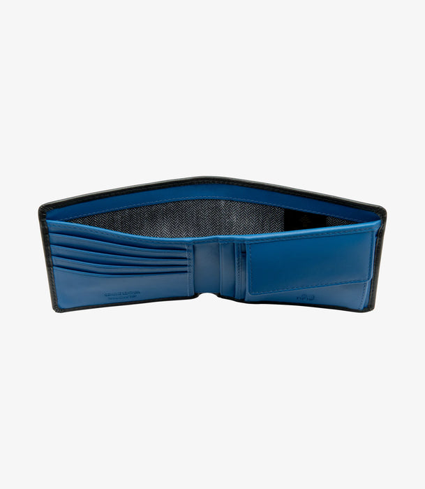 (Loake) Barclay Wallet - Black Grain Calf Leather (Men's)