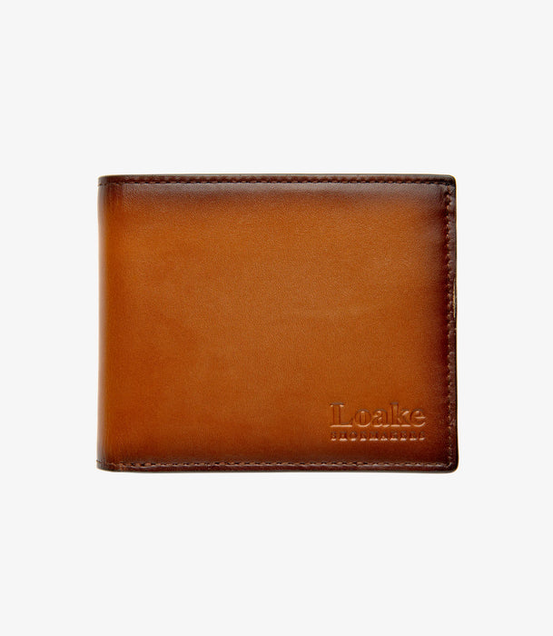 (Loake) Barclay Wallet - Chestnut (Men's)