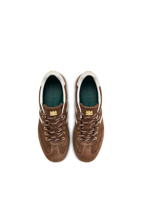 (Holland Cooper) Knightsbridge Court Trainer - Chocolate (Women's)
