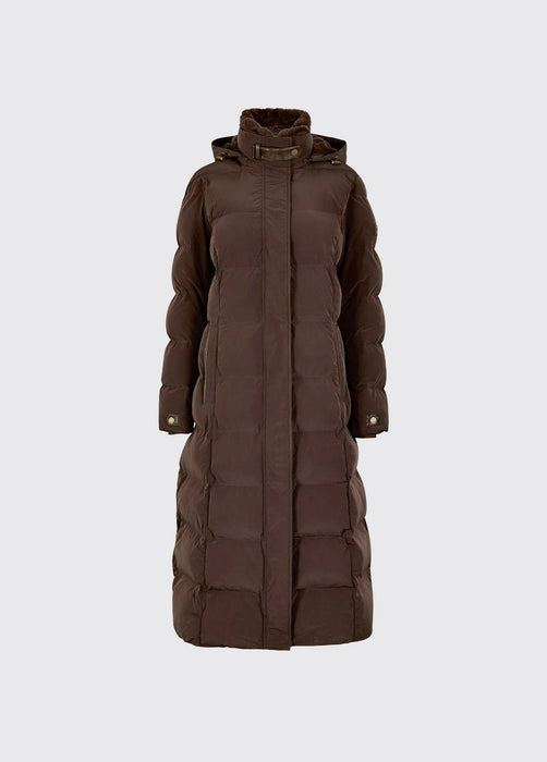 (Dubarry) Aldborough Full Length Technical Down Jacket - Mahogany (Women's)