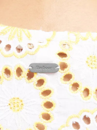 (Barbour) Edis Dress- White/Sunrise (Women's)