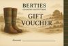 Berties Country Outfitters Gift Voucher