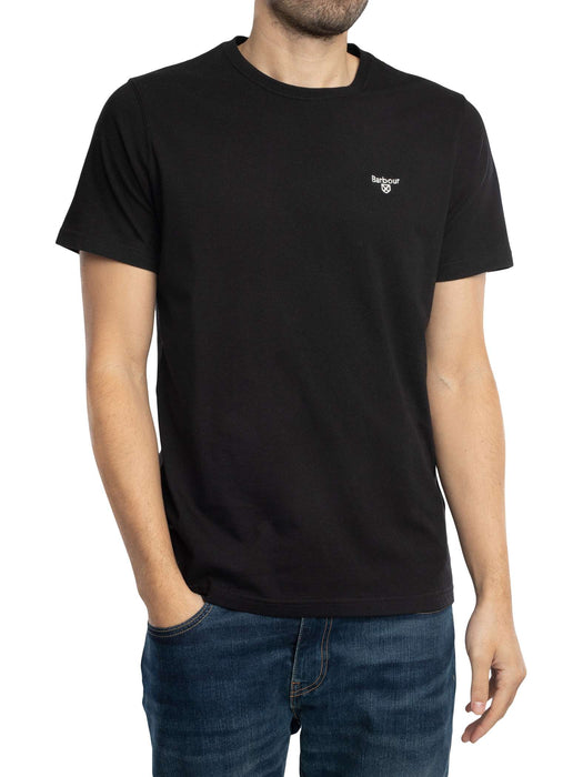 SALE - Barbour - Essential Sports Tee - Black (Men's)