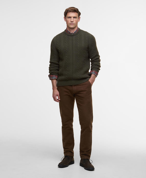 SALE - (Barbour) Lowfen Cable Crew (Men's)