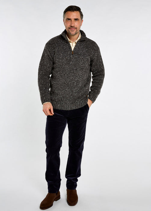 (Dubarry) Callaghan Sweater - Charcoal (Men's)