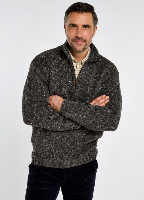 (Dubarry) Callaghan Sweater - Charcoal (Men's)