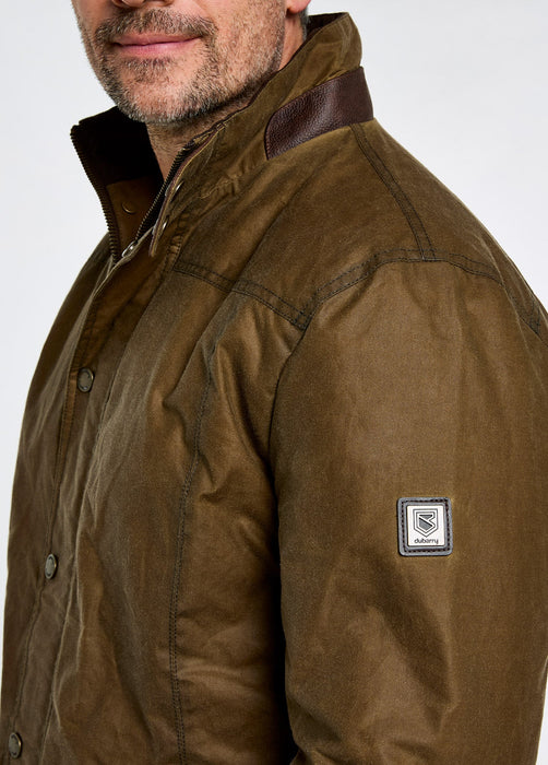 (Dubarry) Carrickfergus Wax Jacket - Beech (Men's)