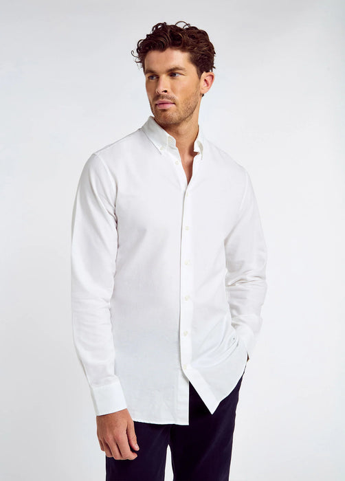 (Dubarry) Clontarf Oxford Shirt - White (Men's)