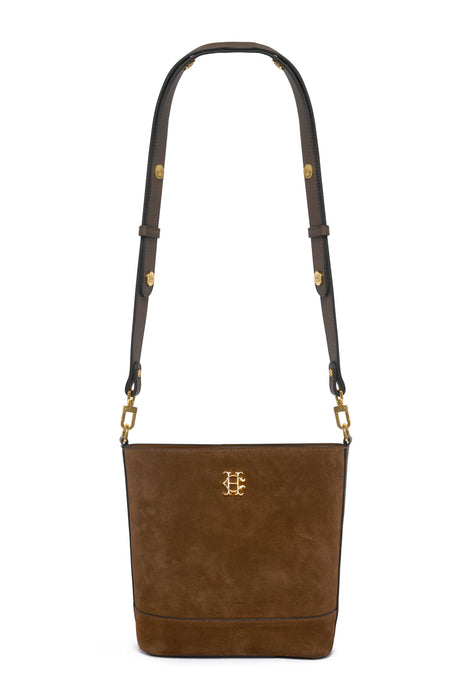 (Holland Cooper) Country Crossbody Bag - Lichen Suede (Women's)