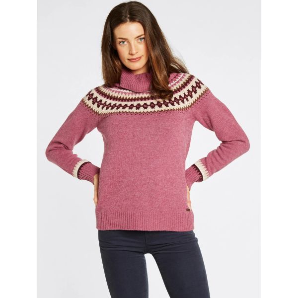 (Dubarry) Riverdale Fair Isle Jumper Clover (Women's)
