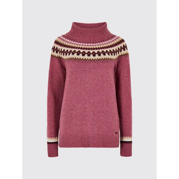 (Dubarry) Riverdale Fair Isle Jumper Clover (Women's)