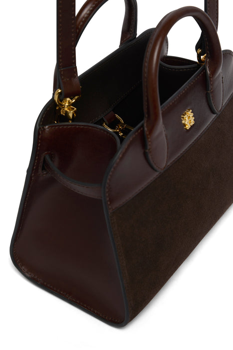 (Holland Cooper) Heritage Mini Tote - Walnut (Women's)