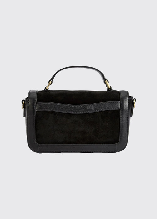 (Dubarry) Eadestown Structured Handbag - Suede & Leather - Black (Women's)