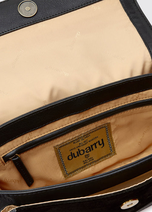 (Dubarry) Eadestown Structured Handbag - Suede & Leather - Black (Women's)