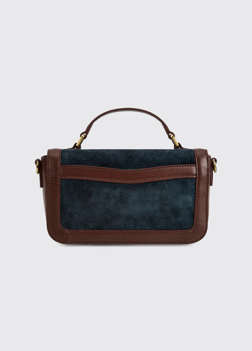 (Dubarry) Eadestown Structured Handbag - Suede & Leather - Navy (Women's)