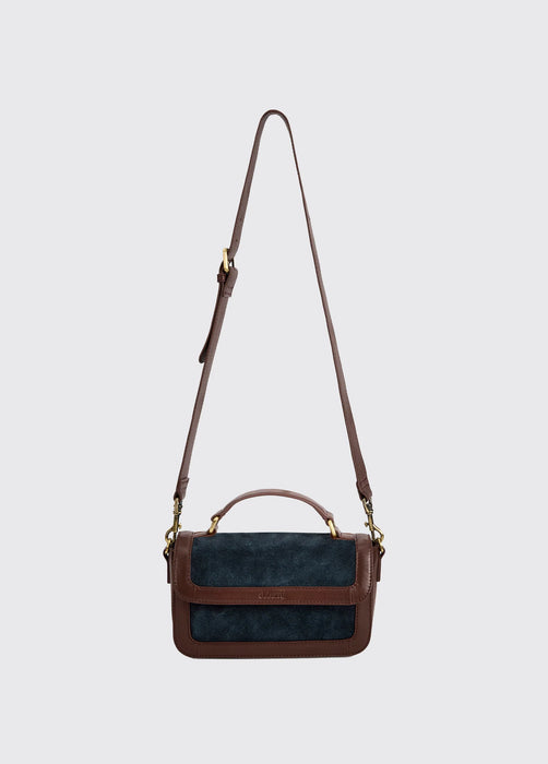 (Dubarry) Eadestown Structured Handbag - Suede & Leather - Navy (Women's)