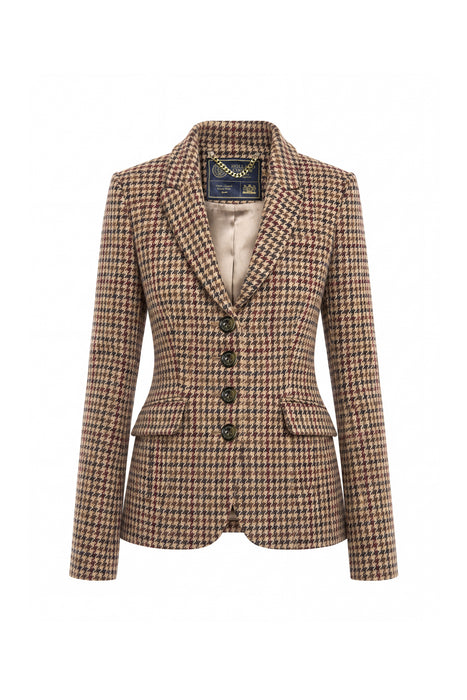 (Holland Cooper) Hacking Jacket - Cotswold Tweed (Women's)