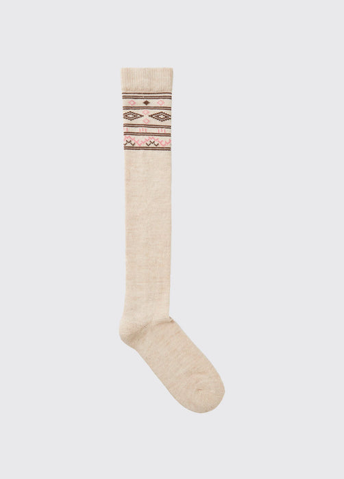 (Dubarry) Rolestown Fair Isle Alpaca Socks (Women's)