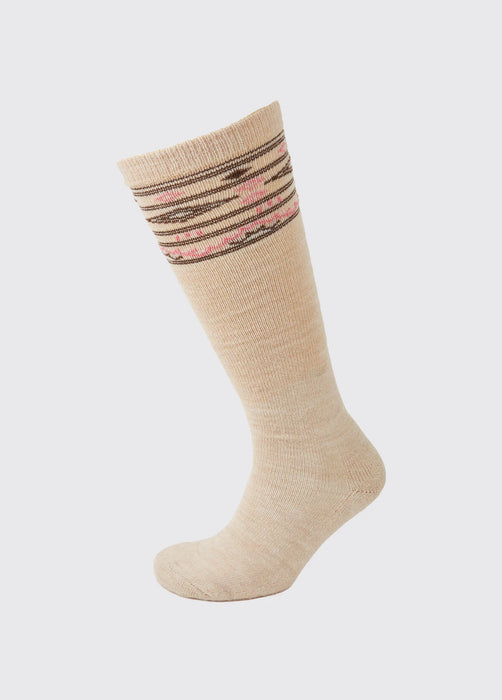 (Dubarry) Rolestown Fair Isle Alpaca Socks (Women's)