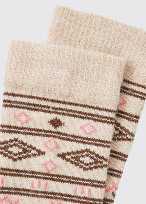 (Dubarry) Rolestown Fair Isle Alpaca Socks (Women's)