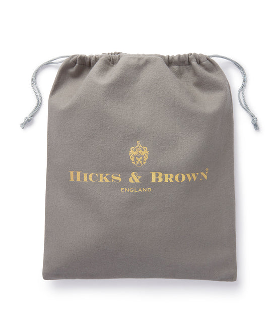 (Hicks & Brown) Melford Silk Scarf - Navy (Women's)