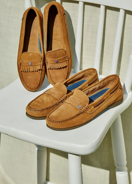 (Dubarry) Belize Deck Shoe - Cognac (Women's)