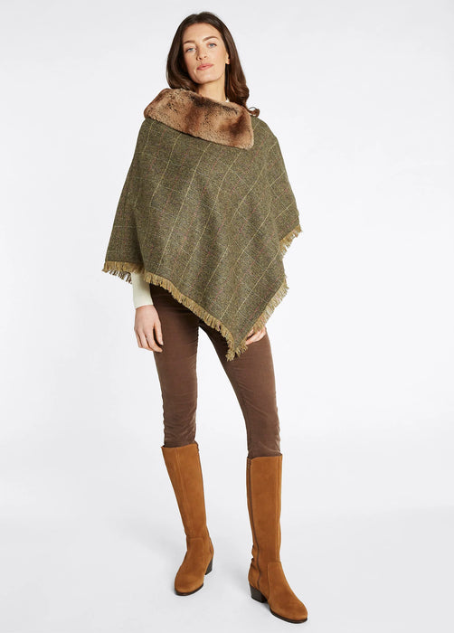 (Dubarry) Silverfir Tweed Poncho (Women's)