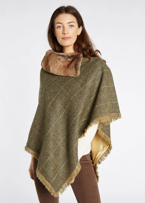 (Dubarry) Silverfir Tweed Poncho (Women's)