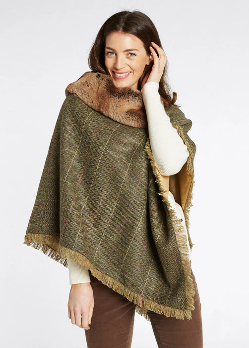 (Dubarry) Silverfir Tweed Poncho (Women's)