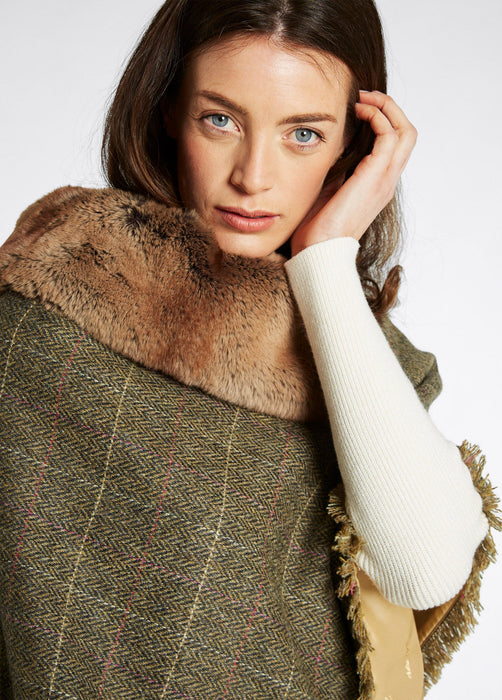 (Dubarry) Silverfir Tweed Poncho (Women's)