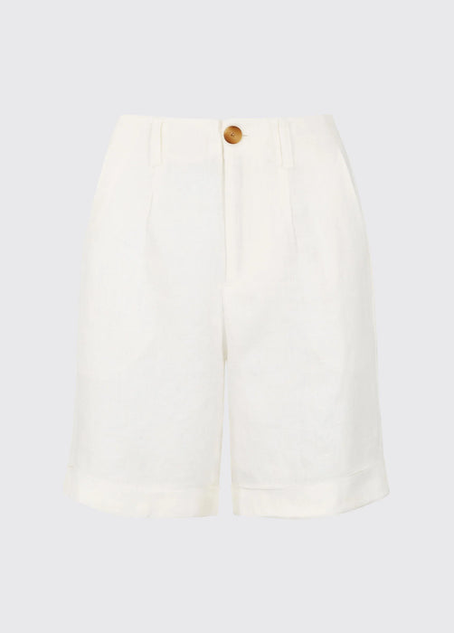 (Dubarry) Maryland Linen Shorts - White (Women's)