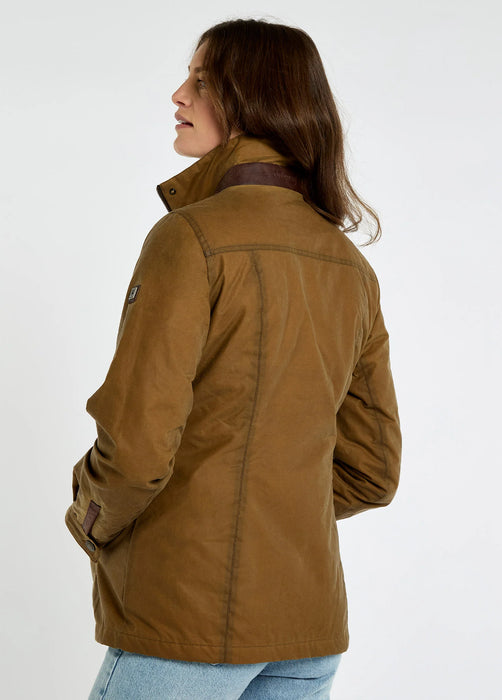 (Dubarry) Mountrath Waxed Jacket - Ochre (Women's)