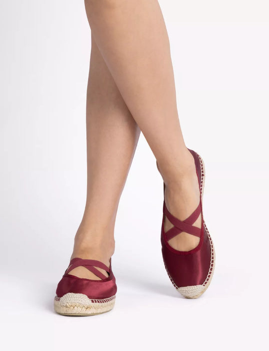 (Penelope Chilvers) Chico Satin Espadrille (Women's)