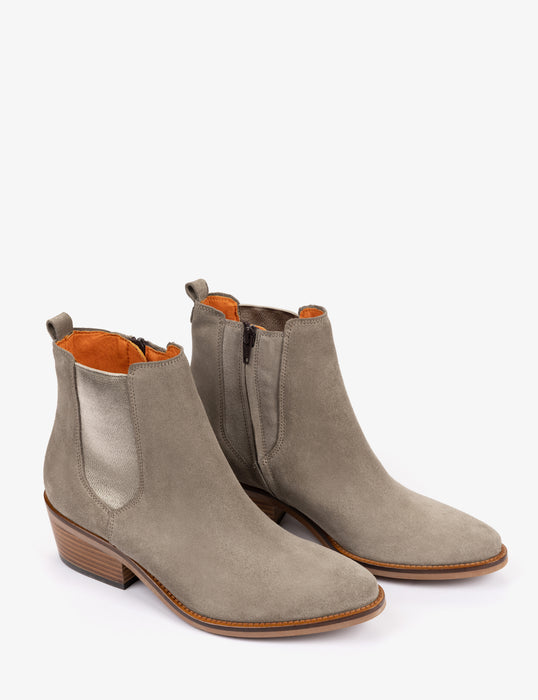 (Penelope Chilvers) Rove Suede Boots - Camel (Women's)