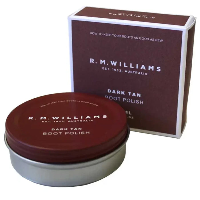 R.M.Williams Stockmans Boot Polish - Dark Tan
