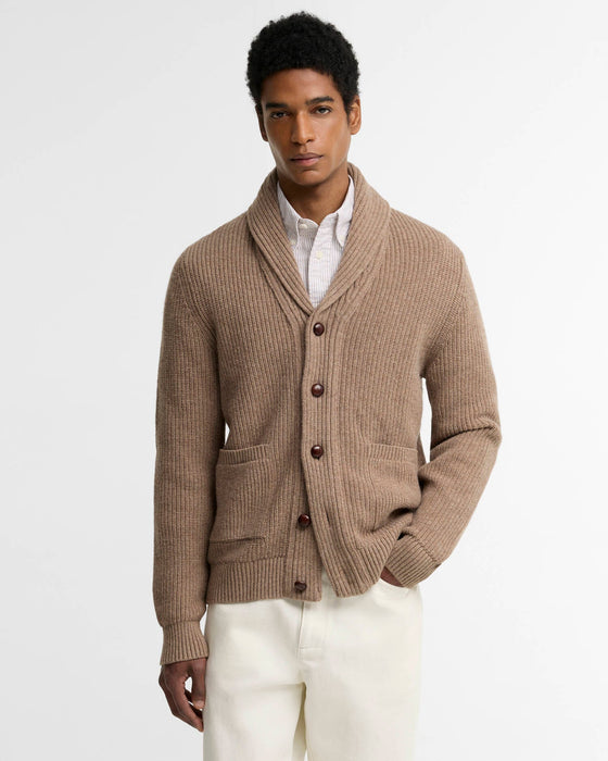 (Barbour) Hartland Knit - Stone (Men's)