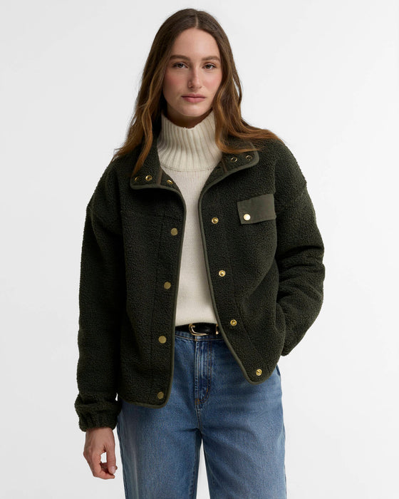 (Barbour) Mabel Fleece - Olive (Women's)