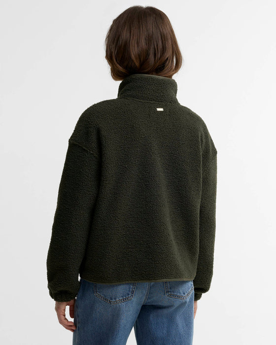 (Barbour) Mabel Fleece - Olive (Women's)