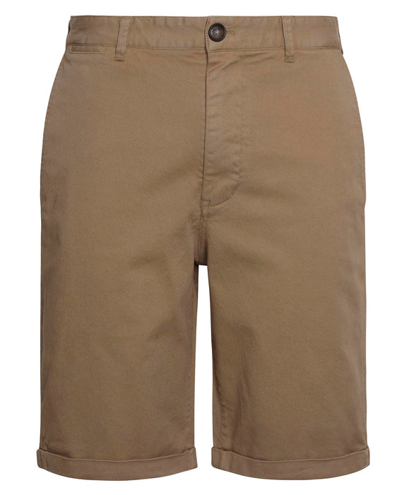 Barbour Washed Twill Chino Shorts Stone (Men's)