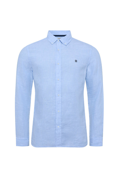 (Holland Cooper) Regular Fit Linen Shirt (Men's)